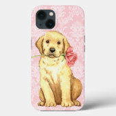 Valentijn Roos Yellow Lab Case-Mate iPhone Case (Achterkant)