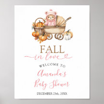 Valentijn Roze Meisje Beer Baby Shower Welkom