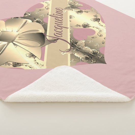 Valentijn Roze Sherpa Deken (3/4)