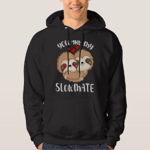 Valentijn S Day Je bent mijn traag hart lui traag Hoodie