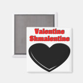 Valentijn Shmalentine Magneet (Voorkant / Achterkant)