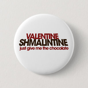Valentijn Shmalintine Ronde Button 5,7 Cm