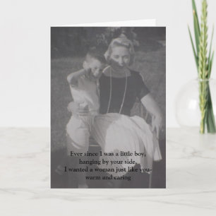 Valentijn, sinds ik een klein jongetje was... feestdagen kaart