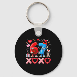 Valentijn Six Seven 67 Xoxo Ballon Gen Alpha Meme Sleutelhanger