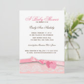 Valentijn Snoep Baby shower Kaart (Staand voorkant)