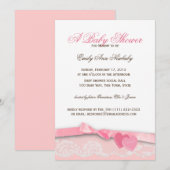 Valentijn Snoep Baby shower Kaart (Voorkant / Achterkant)