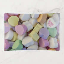 "valentijn snoep" Glass TRINKET TRAY