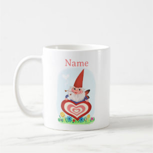 Valentijn Spring Fairy Gnome Mok