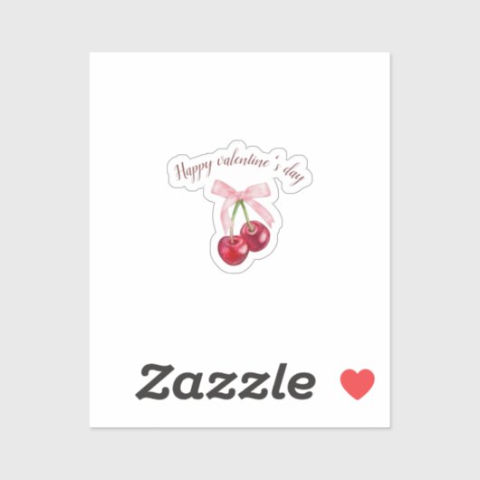 Valentijn stickers (Vel)