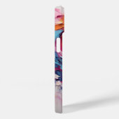 Valentijn Stralend Liefde Hart Splash Case-Mate iPhone Case (Achterkant / Rechts)
