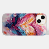 Valentijn Stralend Liefde Hart Splash Case-Mate iPhone Case (Achterkant (horizontaal))