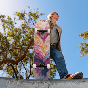 Valentijn Stralend Liefde Hart Splash Skateboard