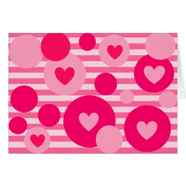 Valentijn Stripe Stippen (Voorkant Horizontaal)