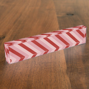 Valentijn Stripes Naambordje