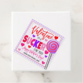 Valentijn Sucker Gift Label (In situ)