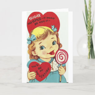  Valentijn - Sugar & Spice & Sweetness, Feestdagen Kaart