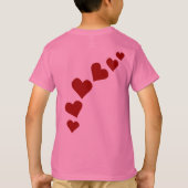 Valentijn T-shirts van het Kind van het Valentijns (Achterkant)