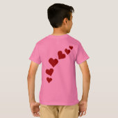 Valentijn T-shirts van het Kind van het Valentijns (Achterkant volledig)