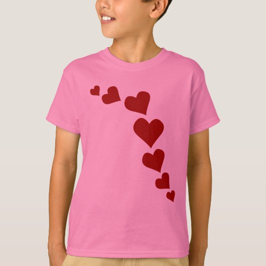 Valentijn T-shirts van het Kind van het Valentijns (Voorkant)
