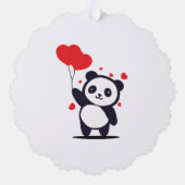 valentijn taddy ornament kaart (Achterkant)