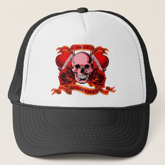 Valentijn Tattoo Trucker Pet (Voorkant)