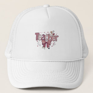 Valentijn Teacher Baseball & Trucker Hat – Coquett Pet