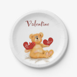 Valentijn Teddy Bear Party Bord