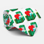 VALENTIJN TEDDY BEAR stropdas (Opgerold)