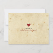  Valentijn Telegramkaart sparen de Datum Save The Date (Achterkant)