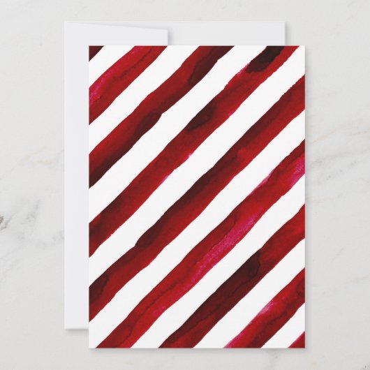 Valentijn-themauitnodiging Kaart (Achterkant)