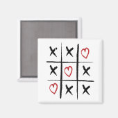 Valentijn Tic Tac Teen Harten Dag Magneet (Voorkant / Achterkant)