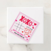 Valentijn Tic Tac Toe Gift Label (In situ)