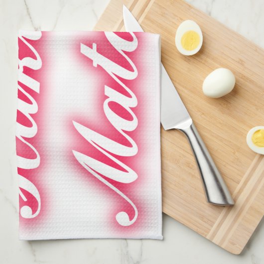 Valentijn Tip: Hakuna Matata Grappige Tekst Kunst Theedoek (Quarter Fold)