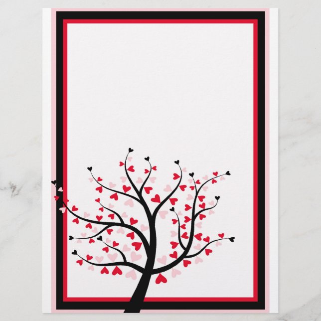 Valentijn Tree Letterhead (Voorkant)