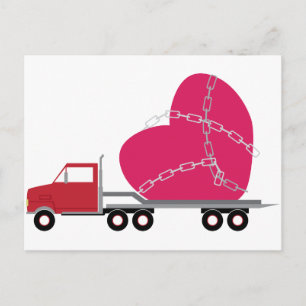 Valentijn Truck Briefkaart