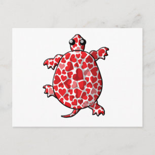 Valentijn Turtles Feestdagenkaart