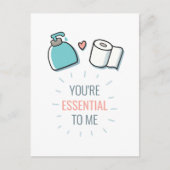 Valentijn U bent essentieel voor mij Feestdagenkaart (Voorkant)
