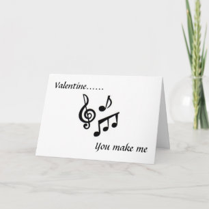 VALENTIJN U GEEFT ME ZIN OM TE ZINGEN EN NOG VEEL  FEESTDAGEN KAART