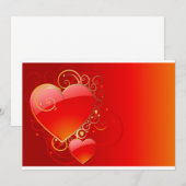 Valentijn Uitnodiging (Voorkant / Achterkant)
