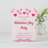 Valentijn Uitnodiging (Staand voorkant)