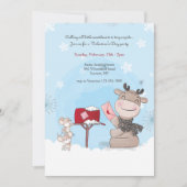 Valentijn Uitnodiging voor kinderen (Voorkant)