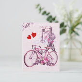 valentijn vakantie briefkaart (Staand voorkant)