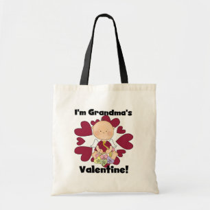 Valentijn van Boy Grandma Tshirts en Gifts Tote Bag