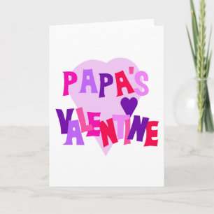 Valentijn van de hete Pa van het Hart van Kleuren Feestdagen Kaart