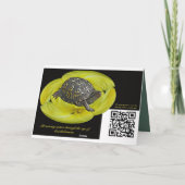 Valentijn van de Kat Feestdagen Kaart (Achterkant)