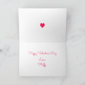 Valentijn van de kat kaart (Binnen)