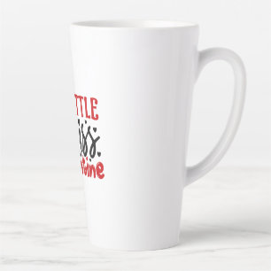 Valentijn van de kleine juffrouw met een paar cade latte mok