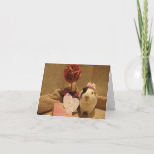 Valentijn van de schat feestdagen kaart