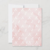 Valentijn van de waterverf 50e verjaardag (Achterkant)