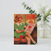 Valentijn van moeder feestdagenkaart (Staand voorkant)